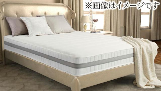 スーパSALE10倍＆4時間限定10％OFF MITAS寝具SELECT 日本人技術者設計 超快眠 マットレス 抗菌防臭防ダニ ホテルプレミアム ボンネルコイル硬さ：かため シングル