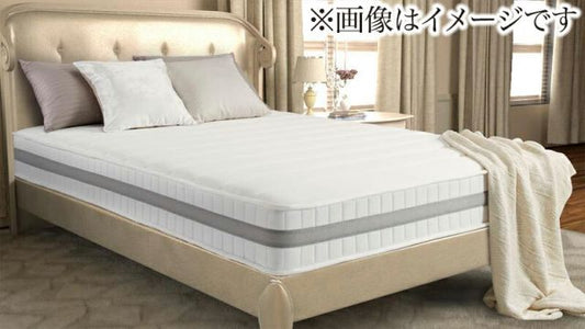 スーパSALE10倍＆4時間限定10％OFF MITAS寝具SELECT 日本人技術者設計 超快眠 マットレス 抗菌防臭防ダニ ホテルプレミアム ボンネルコイル硬さ：かため セミダブル