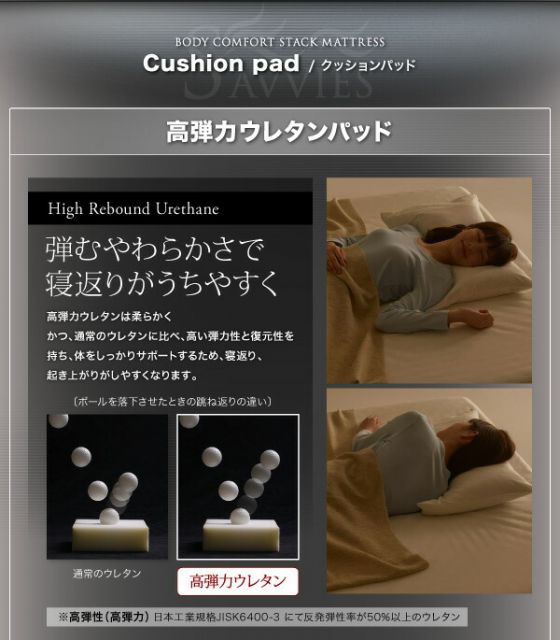 スーパSALE10倍＆4時間限定10％OFF MITAS寝具SELECT 敷き布団 マットレス 寝心地が進化する ボディーコンフォート スタックマットレス オプション 専用オプション UP 高密度ポケットコイルパッド クイーン