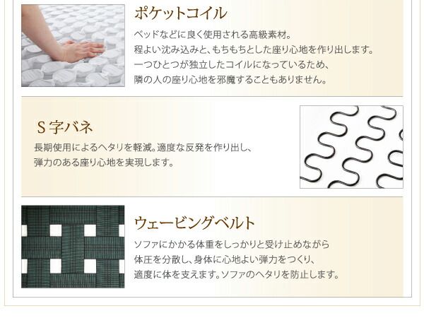 スーパSALE10倍＆4時間限定10％OFF ハイバックソファ グランドカウチ 左カウチ スチール脚 3P