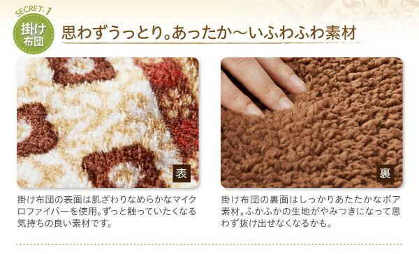 スーパSALE10倍＆4時間限定10％OFF こたつ こたつ布団 おしゃれ はっ水・はつ油機能付きオシャレ柄こたつ布団 こたつ用掛け布団単品 4尺長方形(80×120cm)天板対応