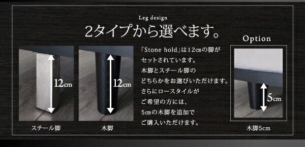 デザインボードベッド プレミアムボンネルコイルマットレス付き 木脚タイプ ステージ シングル フレーム幅120