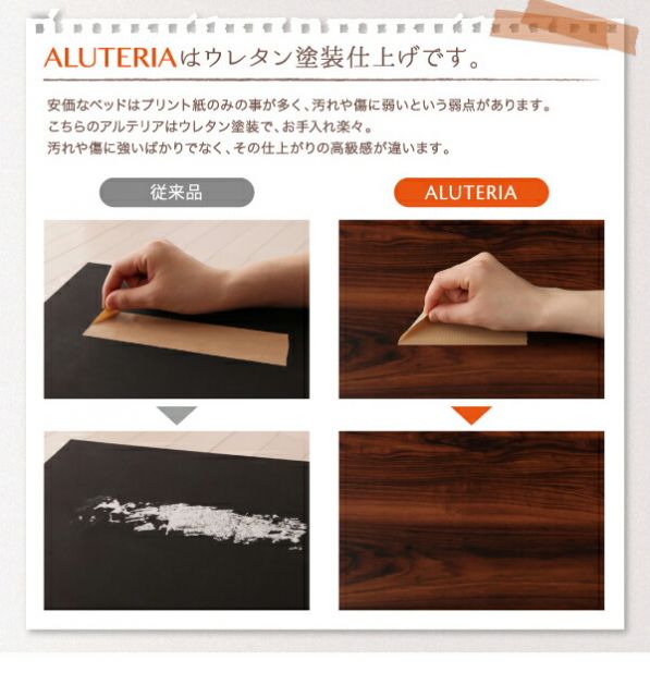 スーパSALE10倍＆4時間限定10％OFF 棚・コンセント・ライト付きデザインすのこベッド プレミアムボンネルコイルマットレス付き ワイドK280