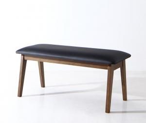 スーパSALE10倍＆4時間限定10％OFF ベンチ モダンデザイン スライド伸縮テーブルダイニングシリーズ ベンチ単品 2P