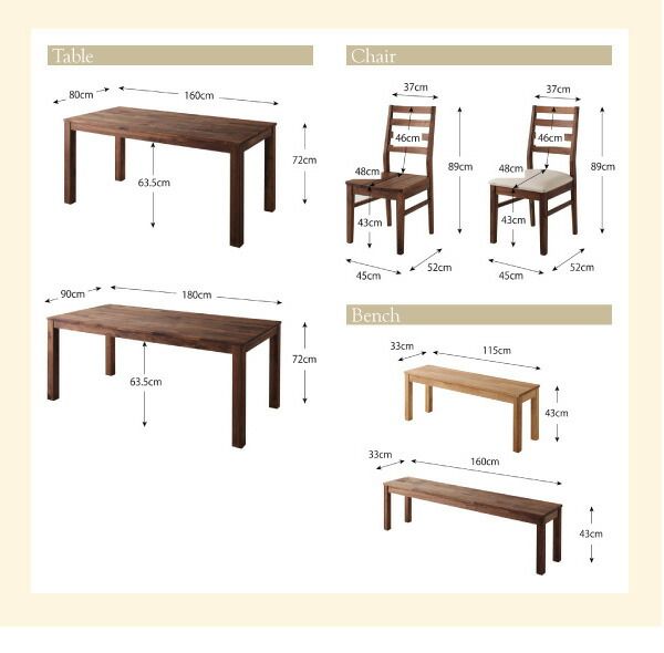 スーパSALE10倍＆4時間限定10％OFF ダイニングセット（テーブル&チェア） 総無垢材ワイドダイニング 4人 5点セット(テーブル+チェア4脚) オーク PVC座 W180