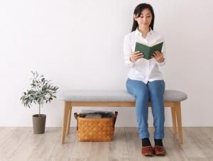 スーパSALE10倍＆4時間限定10％OFF ベンチ 北欧スタイル ダイニング ベンチ単品 ナチュラル 2P
