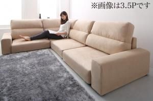 スーパSALE10倍＆4時間限定10％OFF フロアソファ フロアコーナーソファ ソファ ハイタイプ 4P