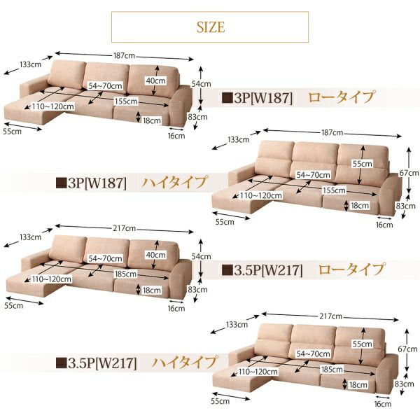 スーパSALE10倍＆4時間限定10％OFF フロアソファ フロアコーナーカウチソファ ソファ＆オットマンセット ハイタイプ 3P