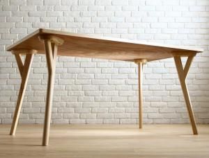 スーパSALE10倍＆4時間限定10％OFF ダイニングテーブル ダイニング やさしい色合いの北欧スタイル ソファベンチダイニングシリーズ ダイニングテーブル単品 W140