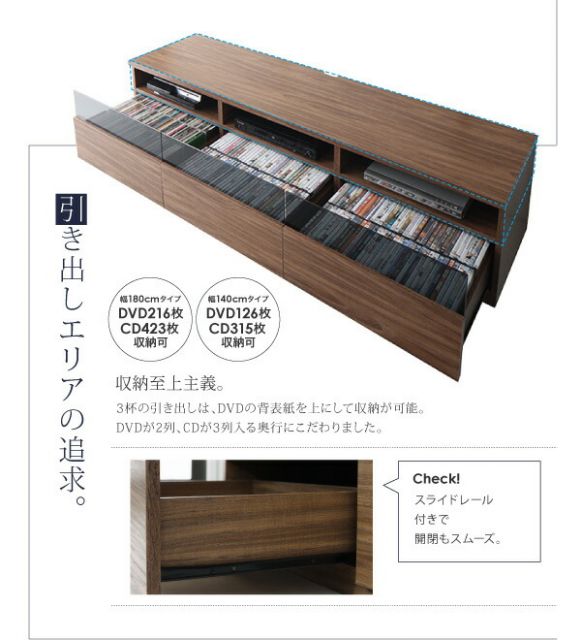スーパSALE10倍＆4時間限定10％OFF リビングボードが選べるテレビ台シリーズ 2点セット(テレビボード+チェスト) 幅140
