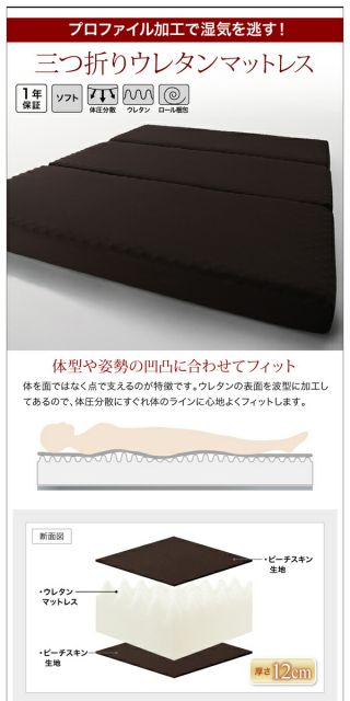 スーパSALE10倍＆4時間限定10％OFF 棚・コンセント付き収納ベッド 国産カバーポケットコイルマットレス付き シングル