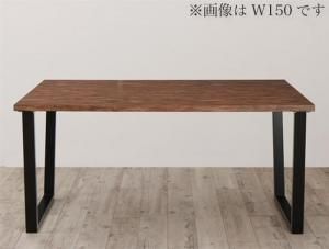 スーパSALE10倍＆4時間限定10％OFF ダイニングテーブル ダイニング 古木風×スチール脚ナチュラルモダンデザインダイニングシリーズ ダイニングテーブル単品 W120