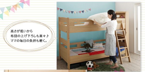 スーパSALE10倍＆4時間限定10％OFF MITAS寝具SELECT 子どもが喜ぶ・棚・コンセント付きロータイプ二段ベッド 専用別売品(2段ベッド用パッド＆シーツ2点セット) 2個 シングル