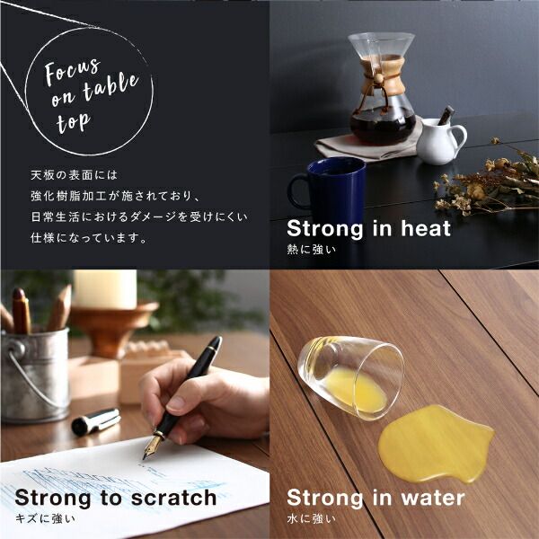 スーパSALE10倍＆4時間限定10％OFF ダイニングテーブル ダイニング カフェ ヴィンテージダイニングシリーズ ダイニングテーブル単品 ブラック×ブラウン W115