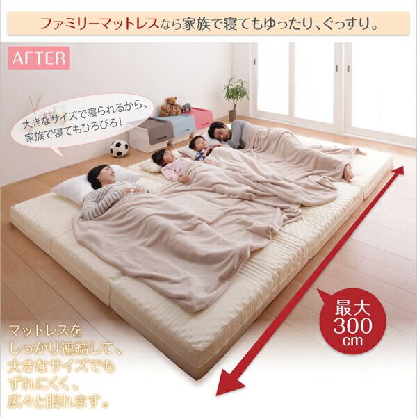スーパSALE10倍＆4時間限定10％OFF MITAS寝具SELECT マットレス 三つ折り コンパクト 収納 ファミリー 子供 日本製 川の字 ゆったり 6サイズ 大きい 折り畳み 折りたたみ 厚さが選べる ワイドK240 厚さ6cm