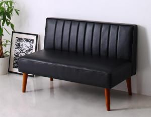 スーパSALE10倍＆4時間限定10％OFF ダイニングソフ ダイニング ベンチ 背もたれ モダンテイスト　レザー お手入れ簡単 合成皮革 PVCレザー 人気 おしゃれ ダイニングソファ  2P