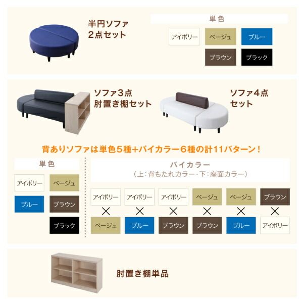 スーパSALE10倍＆4時間限定10％OFF ソファ ソファー 2人掛け スタンダードソファ デザインソファ 空間に合わせて色と形を選ぶレザーカバーリング待合ロビーソファ ソファ単品 半円 2P