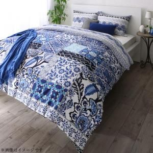 スーパSALE10倍＆4時間限定10％OFF MITAS寝具SELECT 掛け布団カバー 布団カバー 日本製・綿100％ 地中海リゾートデザインカバーリングシリーズ 掛け布団カバー単品 セミダブル