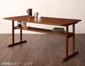 スーパSALE10倍＆4時間限定10％OFF ダイニングテーブル ダイニング ファミリー向け 棚付き ソファダイニングシリーズ ダイニングテーブル単品 W120