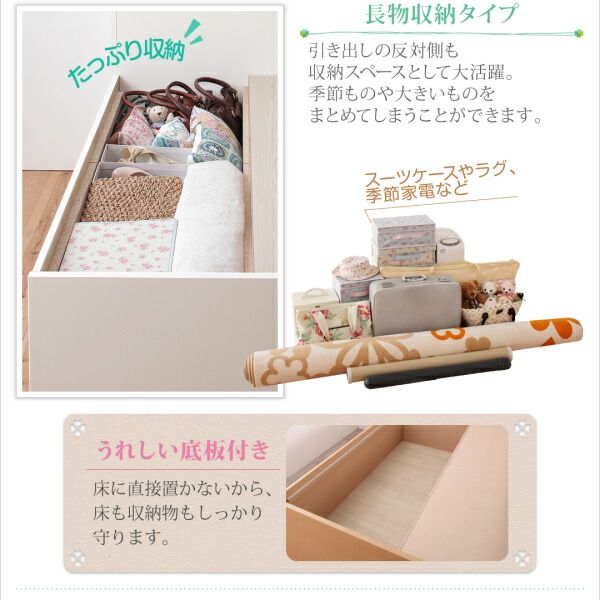 スーパSALE10倍＆4時間限定10％OFF お客様組立 コンセント付き国産コンパクトチェスト収納ベッド 薄型スタンダードボンネルコイルマットレス付き セミシングル ショート丈