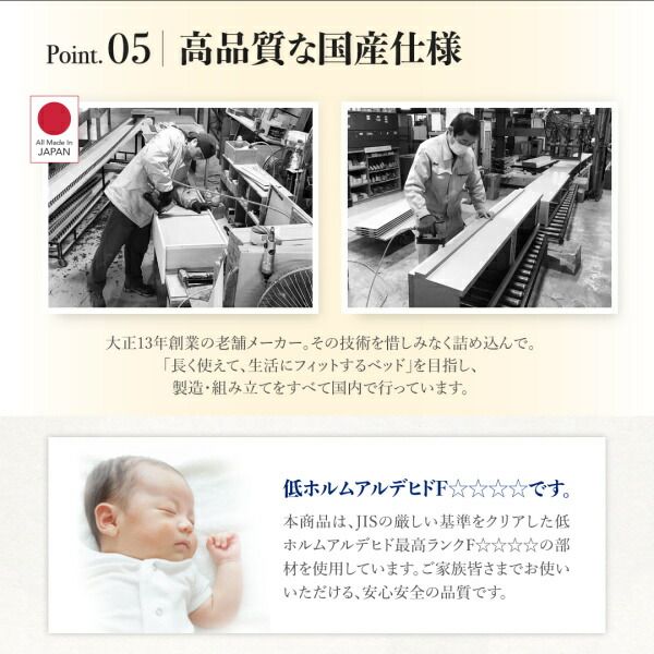 スーパSALE10倍＆4時間限定10％OFF お客様組立 棚・コンセント付国産大型サイズ跳ね上げ収納ベッド ベッドフレームのみ 縦開き ワイドK200
