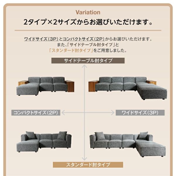 スーパSALE10倍＆4時間限定10％OFF コーナーカウチソファ ワイドローソファ ソファ＆オットマンセット スタンダード肘 2P