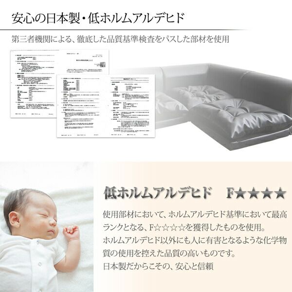 スーパSALE10倍＆4時間限定10％OFF フロアコーナーソファ ソファ4点セット 2P×2+コーナー×2