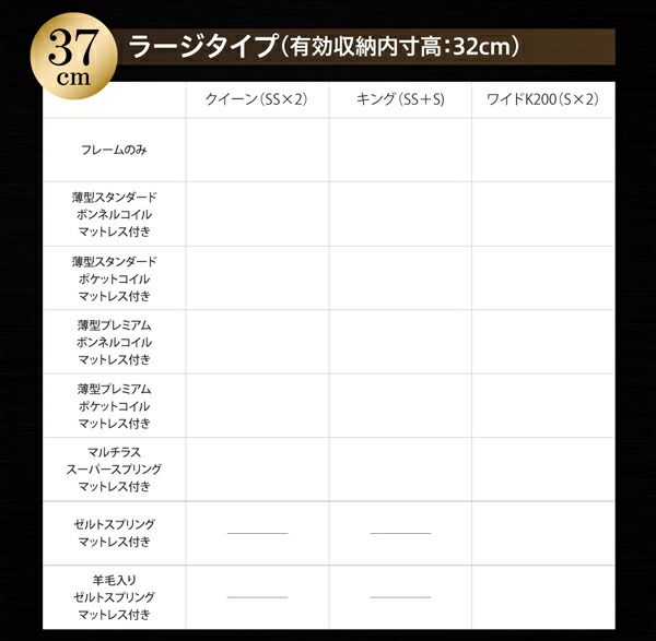 スーパSALE10倍＆4時間限定10％OFF ベッド 収納付きベッド フレームのみ 収納 収納付 跳ね上げベッド 深型 連結 コンセント付 大容量 宮付き 照明 クイーン おしゃれ お客様組立 ベッドフレームのみ 縦開 クイーン(SS×2) 深さレギュラー