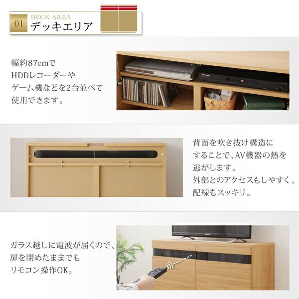 スーパSALE10倍＆4時間限定10％OFF リビング収納 チェスト キャビネット タンス テレビ台 カウンター下収納にもなる薄型ハイタイプテレビボード 幅90