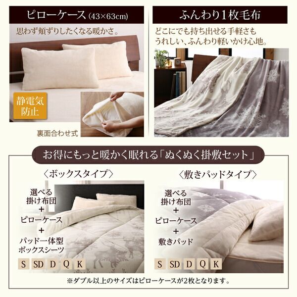 スーパSALE10倍＆4時間限定10％OFF MITAS寝具SELECT ボックスシーツ 敷きパッド ベッドパッド シーツ プレミアムな肌触り 北欧モダンスタイル ボリュームが選べる毛布布団シリーズ ふわふわパッド一体型ボックスシーツ単品 吸湿発熱わた入り クイーン