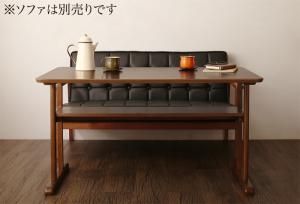 スーパSALE10倍＆4時間限定10％OFF ダイニングテーブル ダイニング 一家団らんのひとときを彩る レトロモダンソファダイニングシリーズ ダイニングテーブル単品 W120