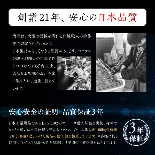 スーパSALE10倍＆4時間限定10％OFF MITAS寝具SELECT 敷き布団 マットレス 国産 高通気性ボンネルコイルマットレス ダブル