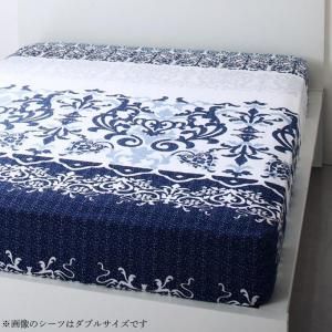 MITAS寝具SELECT ボックスシーツ シーツ ベッドカバー 綿100 やわらか肌触りのしわになりにくい リゾートデザインカバーリングシリーズ ベッド用ボックスシーツ単品 キング