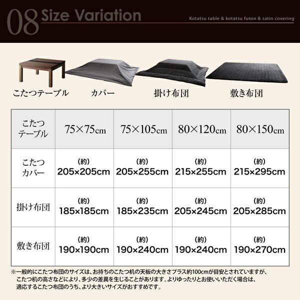スーパSALE10倍＆4時間限定10％OFF こたつ こたつ布団 こたつ布団カバー おしゃれ アーバンモダンデザインこたつシリーズ こたつ布団カバー単品(布団は別売) 5尺長方形(80×150cm)天板対応