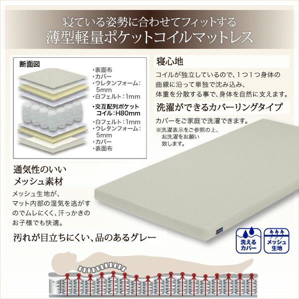 スーパSALE10倍＆4時間限定10％OFF MITAS寝具SELECT デザイン2段ベッド 専用別売品(2段ベッド用パッド＆シーツ2点セット) シングル
