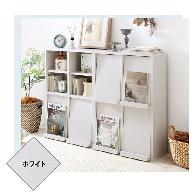 スーパSALE10倍＆4時間限定10％OFF 本棚 2個組 扉付 幅60 奥行25 2個セット キャビネット 北欧 ブックシェルフ 絵本棚 薄型 モダン 大容量 ディスプレイラック 棚 木製 収納 ラック チェスト カウンター下収納 扉付き グレー 白 ホワイト スリムタイプ 幅60 奥行25