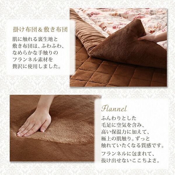 スーパSALE10倍＆4時間限定10％OFF こたつ こたつ布団 おしゃれ ジャカード風 花柄国産こたつ布団 こたつ用掛け布団単品 正方形(80×80cm)天板対応