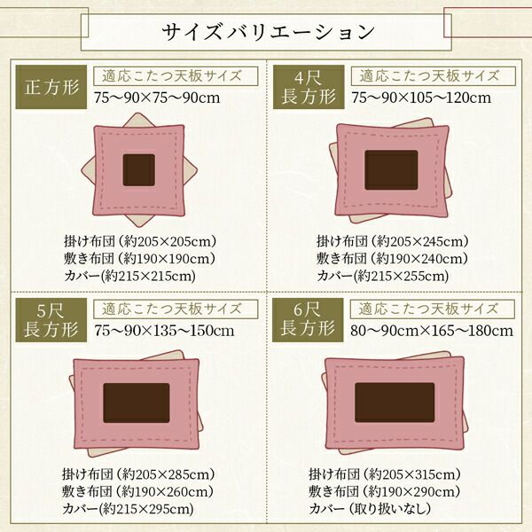スーパSALE10倍＆4時間限定10％OFF こたつ こたつ布団 こたつ布団カバー おしゃれ ふっくら綿入り うさぎ和柄こたつ布団シリーズ こたつ布団カバー単品 4尺長方形(80×120cm)天板対応