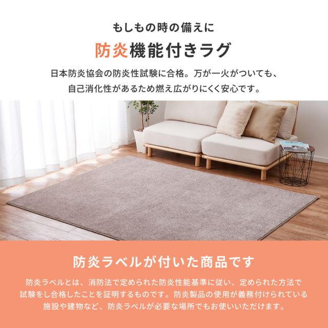 ラグ 洗える ラグマット 絨毯 マット ラグカーペット カーペット おしゃれ 秋 冬 ウォッシャブル 洗えるラグ ホットカーペット対応 リビング 床暖房対応 国産高機能ラグ 防ダニ 抗菌 防臭 防音 防炎 制電 日本製 ナイロンラグ 無地 円形 直径180cm