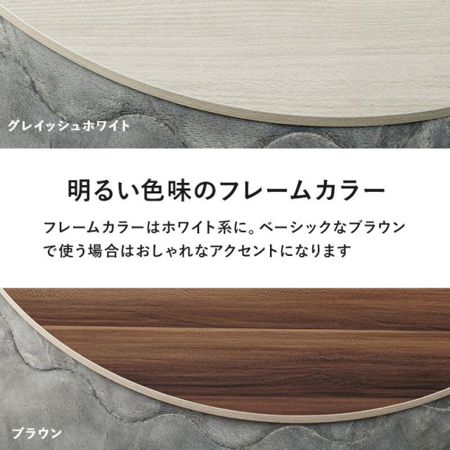 スーパSALE10倍＆4時間限定10％OFF コタツ天板 丸型 直径80×80cm