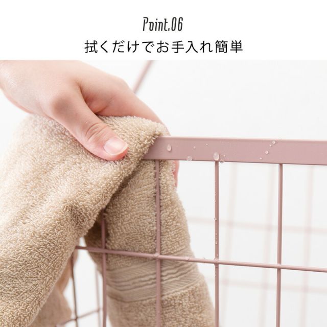 スーパSALE10倍＆4時間限定10％OFF ２段ランドリーラック（丸型）-KR- 34.5×39×108cm