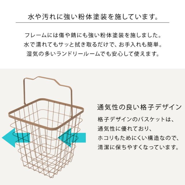 スーパSALE10倍＆4時間限定10％OFF ３段ランドリーラック（丸型）-KR- 34.5×39×124cm