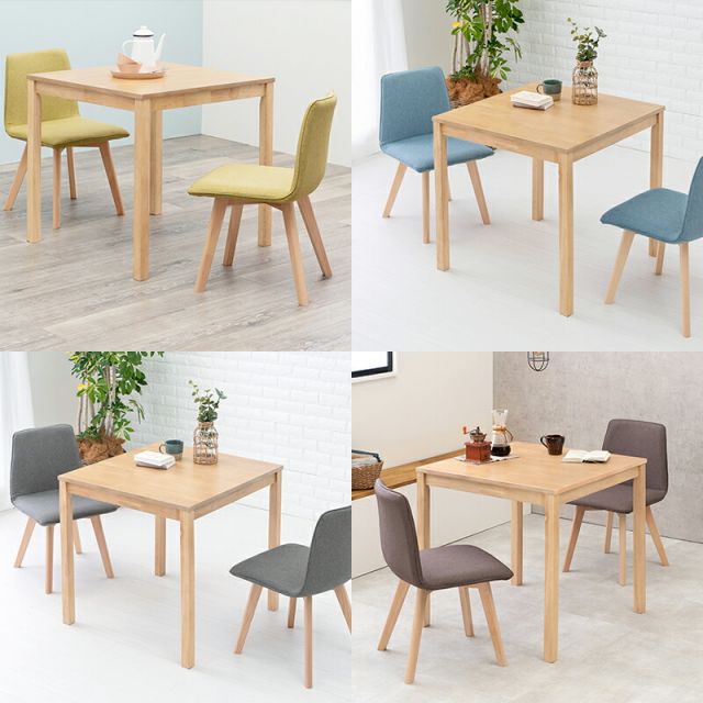 ダイニング３点セット-SH-ソファ（×2） 75×75×72cm