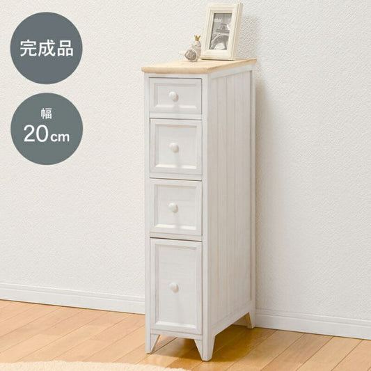 スーパSALE10倍＆4時間限定10％OFF チェスト-MCH52スリム 20×40×85cm