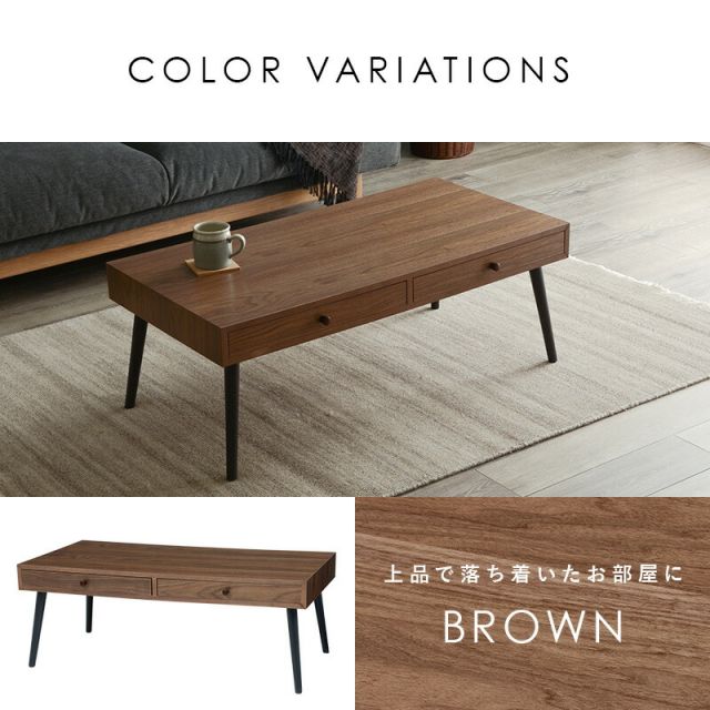 スーパSALE10倍＆4時間限定10％OFF テーブル-MT-天然木両面引出し 100×45×37cm