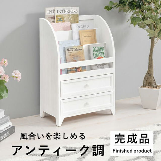 スーパSALE10倍＆4時間限定10％OFF マガジンラック-MCC-引出しタイプ 48×27×73cm