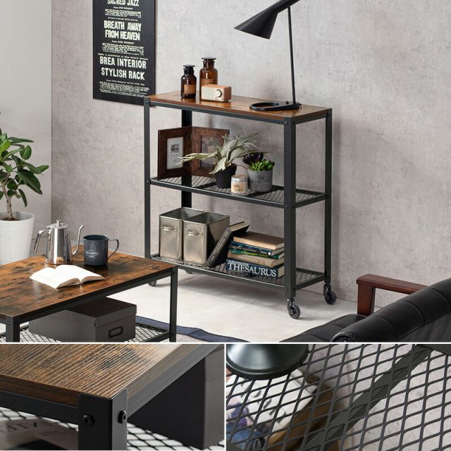 スーパSALE10倍＆4時間限定10％OFF ラック-KR-37 80×30×87.5cm