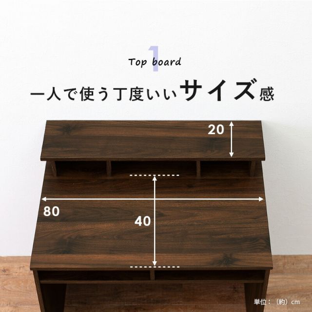 スーパSALE10倍＆4時間限定10％OFF ラック付きデスク-RT- 80×60×82.5cm