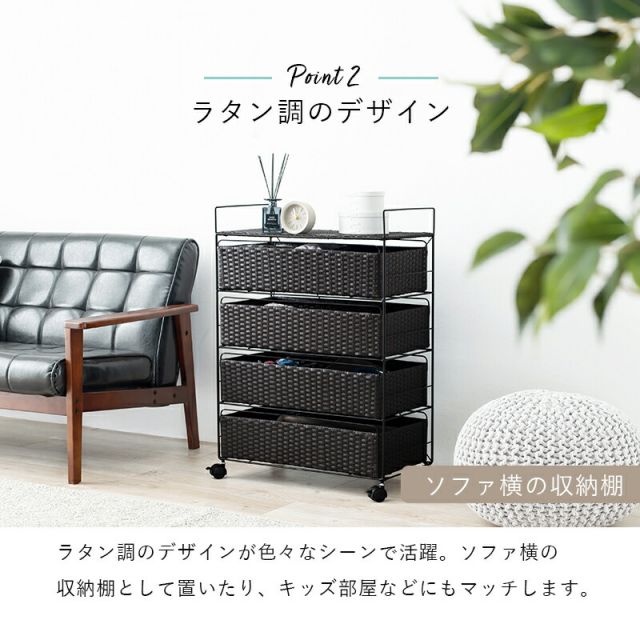 スーパSALE10倍＆4時間限定10％OFF ランドリー-RAN 60×30×85cm