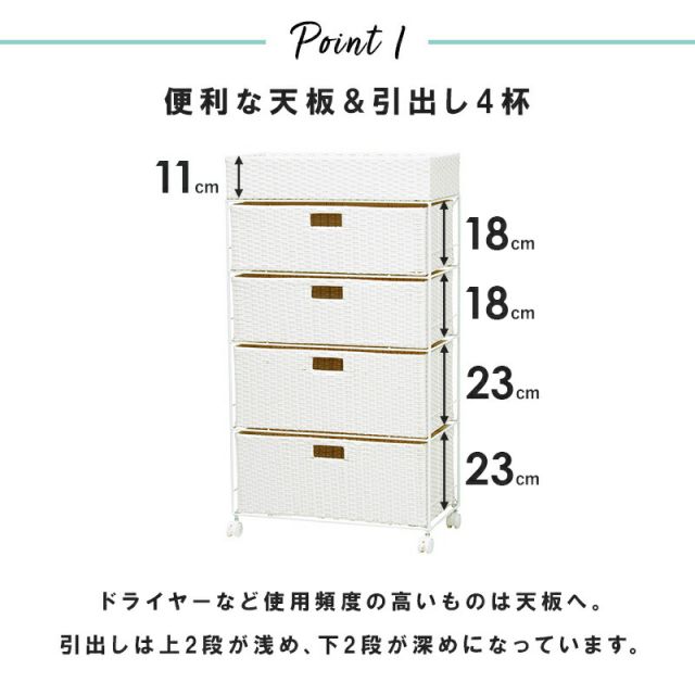 スーパSALE10倍＆4時間限定10％OFF ランドリー-RAN/ハイタイプ 幅60.5cm